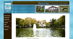 Desktop Screenshot of marinabayhoa.org